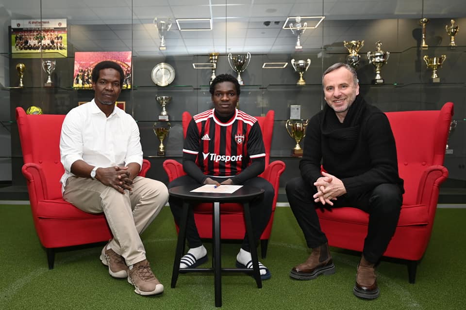 Azeez Oseni (Ogo Mushin) Signed Permanent Deal With Spartak Trnava