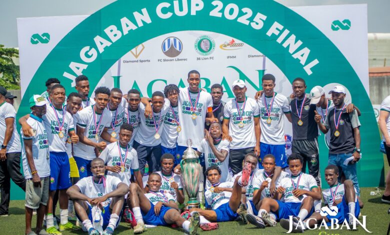 Jagaban Cup winner from last year celebrates their victory