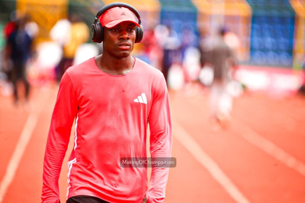 Favour Ashe and Seye Ogunlewe Clock Season’s Bests as Nigerian Sprinters Shine in Europe Favour Ashe getting ready for his race