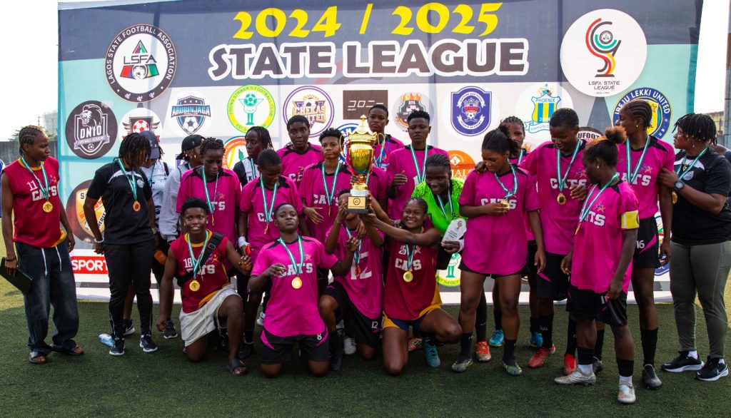 CATS Ladies- the LSFA State League Champion