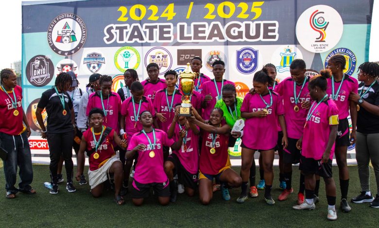 CATS Ladies- the LSFA State League Champion