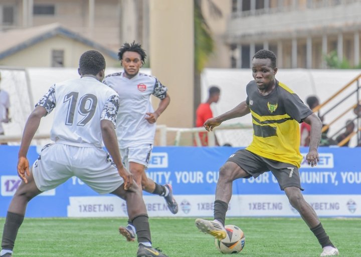 1XCup Matchday 3 Delivers Drama and Goals as Collins Edwin, Ighalo FC, Dosu Joseph, and G-Innovation Claim Wins Dosu Joseph vs BYT Academicals in Matchday 3 of 1XCup.