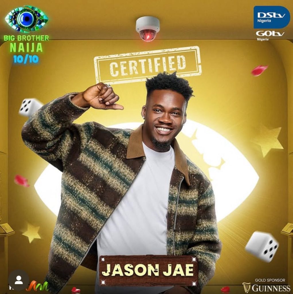 Jason Jae – The first interim HOH of BBNaija Season 10