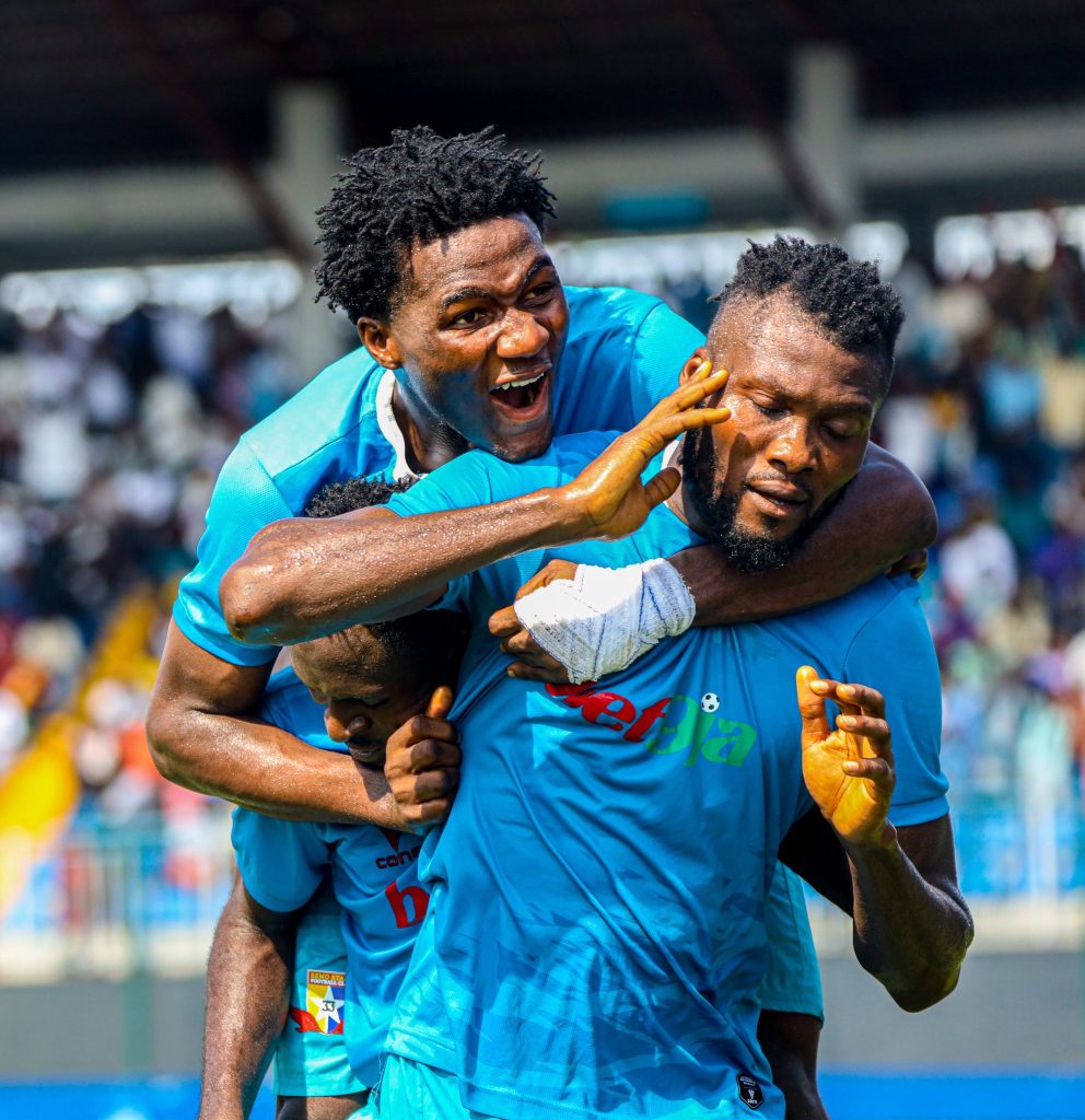 NPFL 2025/2026 Season Kicks Off with Remo Stars vs Rivers United Clash NPFL: Sikiru Alimi celebrated one of his goals last season for Remo Stars