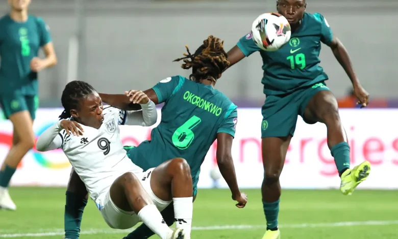 Super Falcons of Nigeria against Botswana