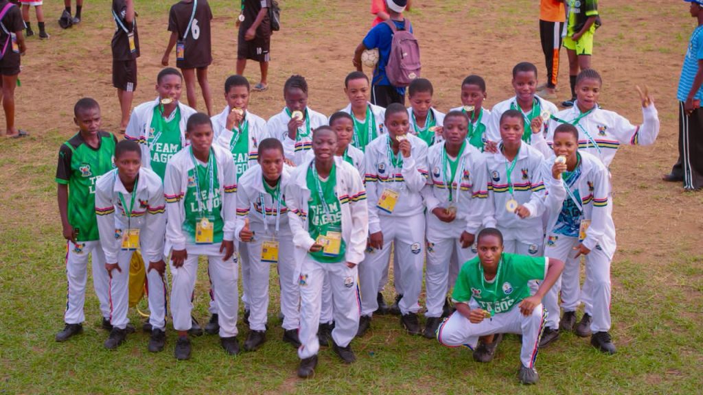 Team Lagos Girls that defeated Team Delta