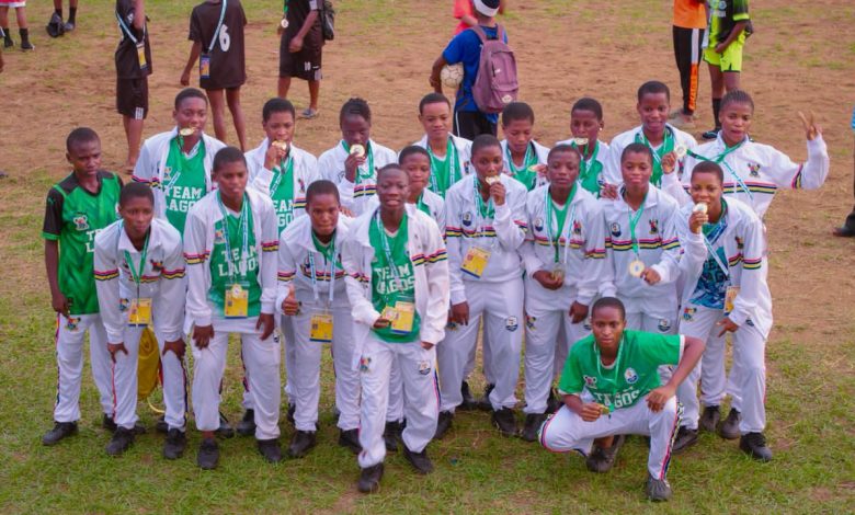 Team Lagos Girls that defeated Team Delta