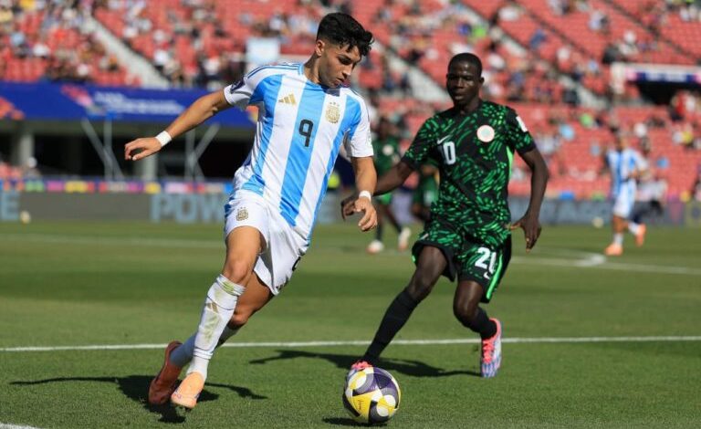 Flying Eagles of Nigeria humilated by Argentina U:20