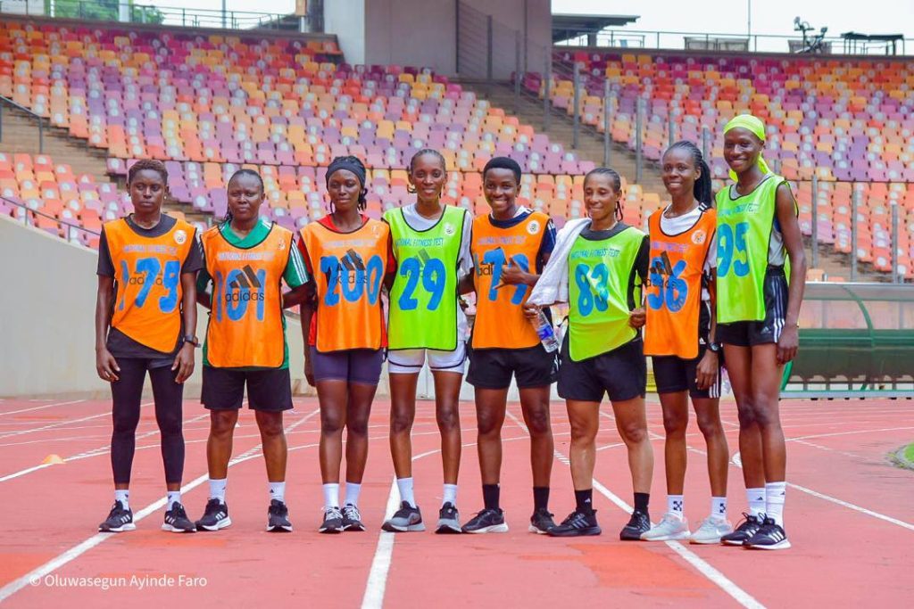 Nigeria Referees Undergo FIFA Fitness Test Ahead of 2026 International List Cross section of the women Assistant Referees after their FIFA Fitness Test