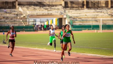 27th NUGA Games women 100m finals won by TASUED’s Kehinde Olanrewaju
