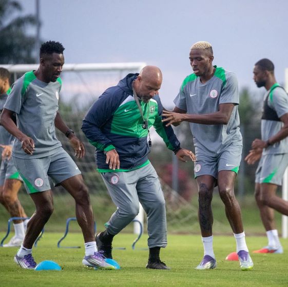 Super Eagles Camp in Rabat Comes Alive Ahead of World Cup Play-Off Clash with Gabon Super Eagles Camp
