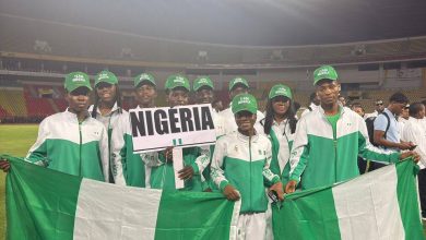 Team Nigeria at the African Youth Games