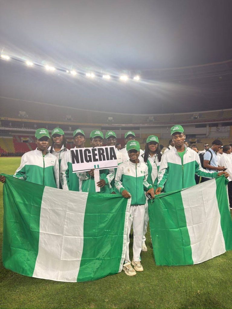 Team Nigeria at the African Youth Games