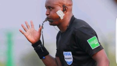 Referee Djindo Louis Houngnandande