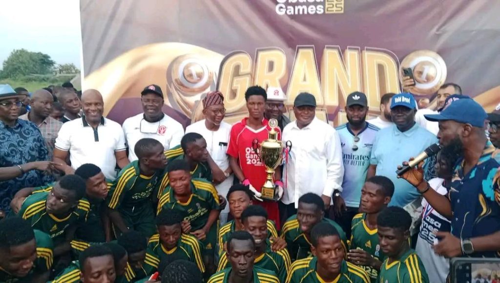 Futurestars99 FA, the 2025 winner of the Obasa Games Football event