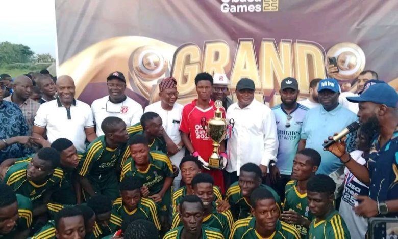 Futurestars99 FA, the 2025 winner of the Obasa Games Football event