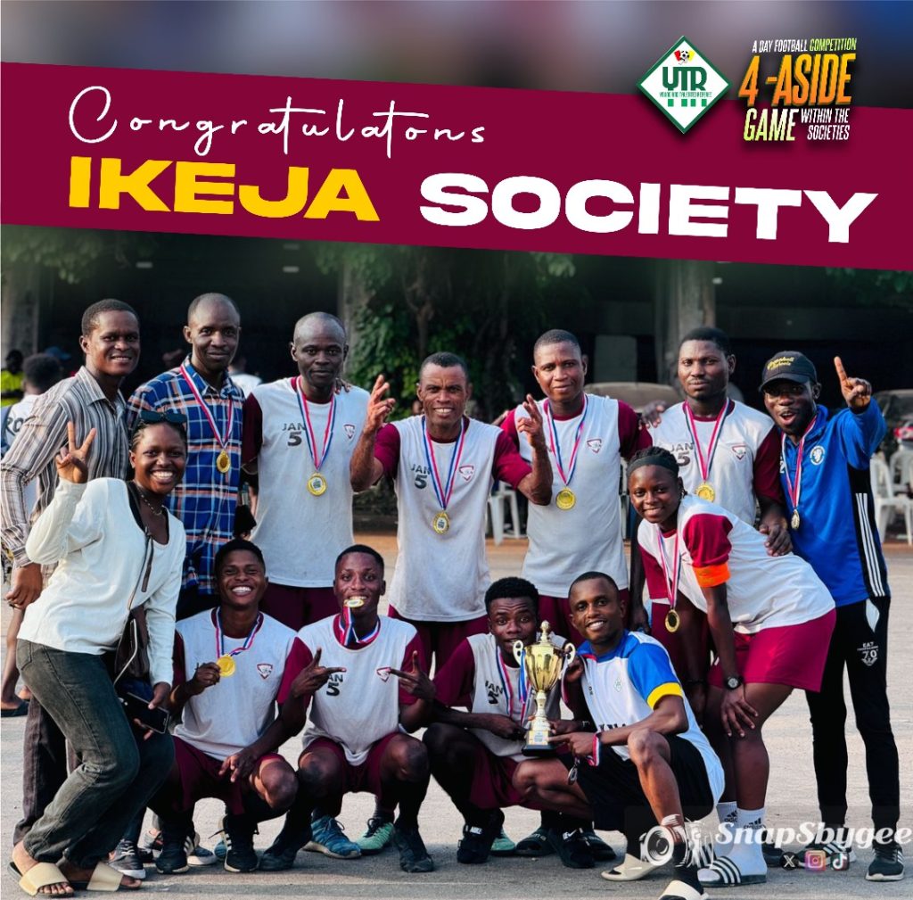 Ikeja Referees Society, last year winners