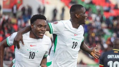 Paul Onuachu and Njideka, the Scorers of Super Eagles goals against Uganda in AFCON