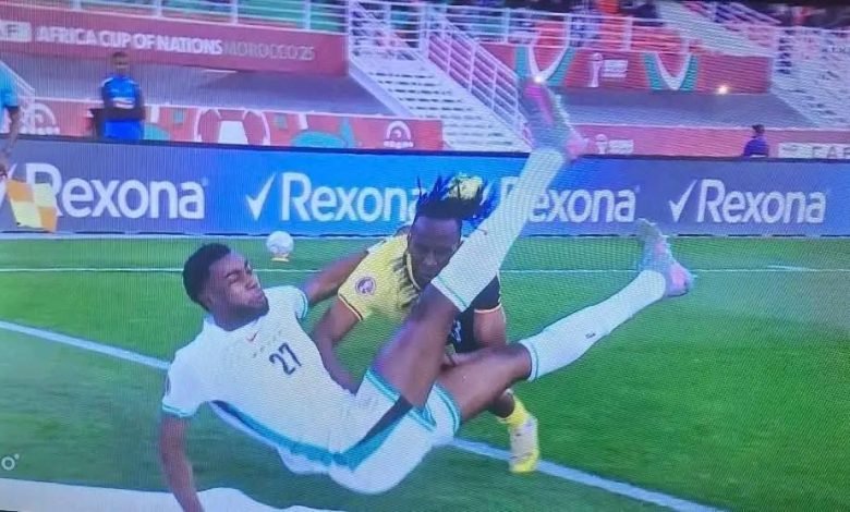 Ryan Alebiosu, injured Super Eagles defender.