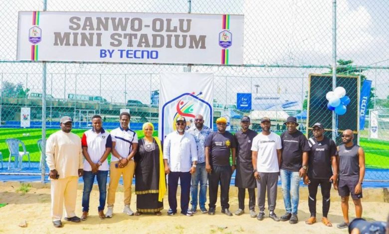 Lagos Sports Infrastructure Boost as Sanwo-Olu Mini Stadium Opens on Lagos Island