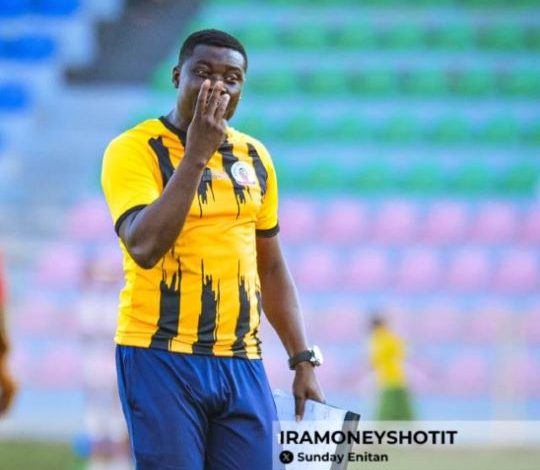 Coach Bolarinwa Idris of Ekiti United