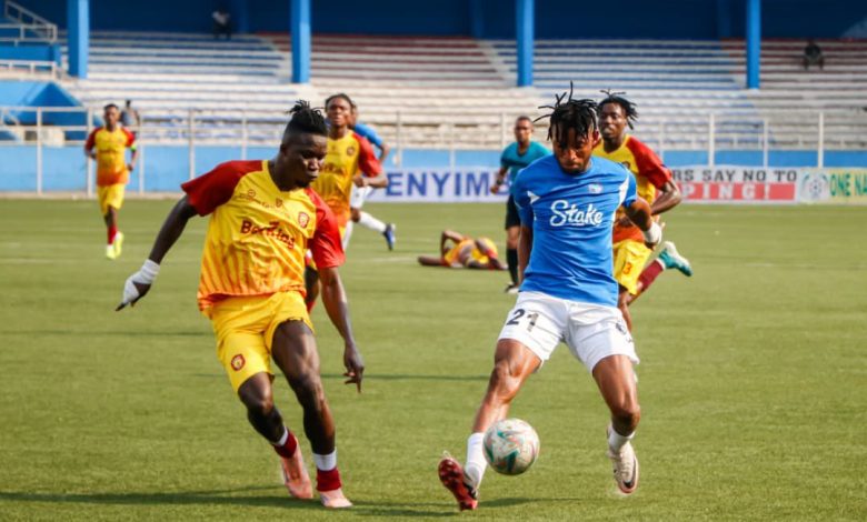 Enyimba International vs Ikorodu City in the NPFL week 26 match